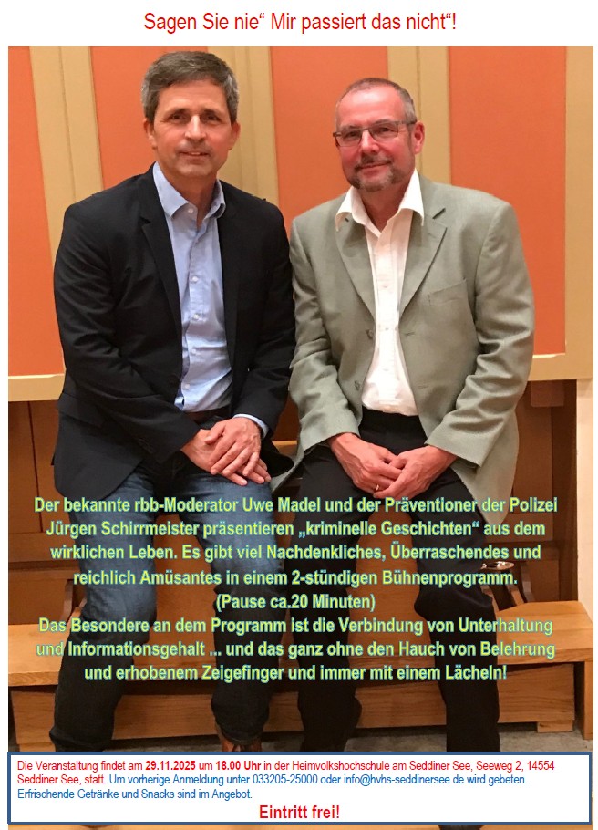 Flyer Kriminacht