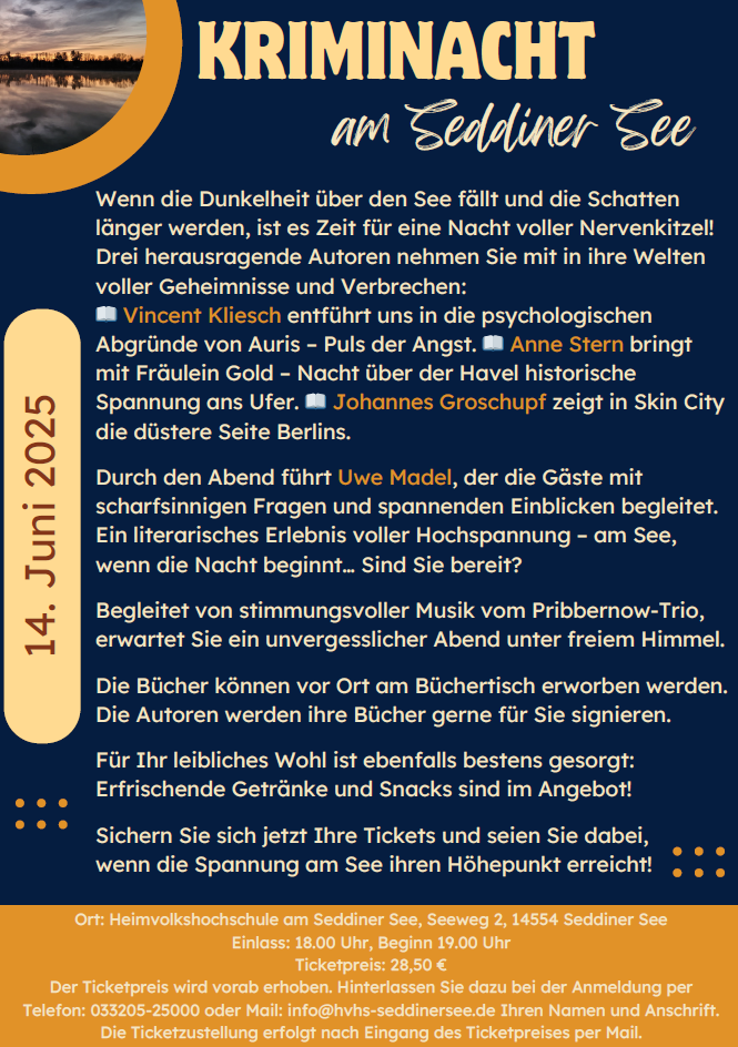 Flyer Kriminacht
