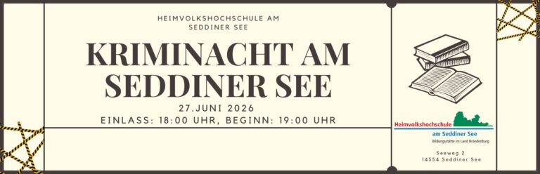 Bild Beitrag - Ticket Kriminacht 2026