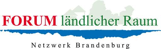 Forum ländlicher Raum Logo - Netzwerk Brandenburg